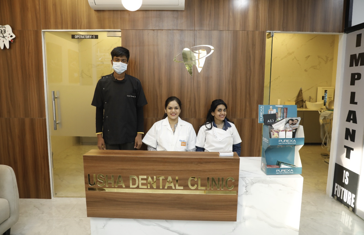 The team at reception